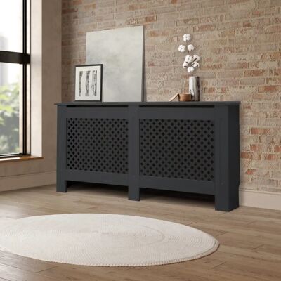 ML-DESIGN ECD Germany Cache-Radiateur - Gris - 152x19x82 cm - Publicité ML-DESIGN ECD Germany Cache-Radiateur - Gris - 152x19x82 cm - Publicité