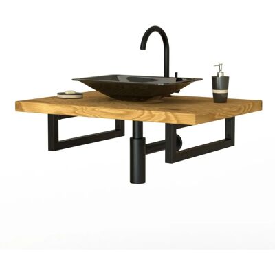 ML-Design Uchwyt na ścianę 500x150 mm - Na półki, umywalki, biurka ML-Design Uchwyt na ścianę 500x150 mm - Na półki, umywalki, biurka