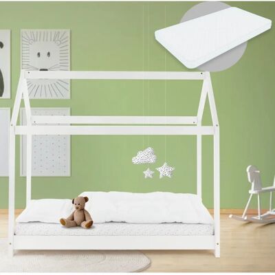Lit d'enfant ML-Design avec matelas hypoallergénique - Publicité Lit d'enfant ML-Design avec matelas hypoallergénique - Publicité