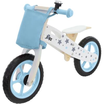 Vélo d'équilibre pour Enfants JOYZ - Bois - Bleu - Publicité Vélo d'équilibre pour Enfants JOYZ - Bois - Bleu - Publicité
