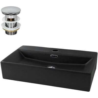 Lavabo de Cerámica ML-Design - Diseño Moderno y Ahorro de Espacio Lavabo de Cerámica ML-Design - Diseño Moderno y Ahorro de Espacio