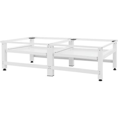 ML-Design Doppel-Pedestal - Einstellbarer Stahlständer für Waschmaschine/Trockner ML-Design Doppel-Pedestal - Einstellbarer Stahlständer für Waschmaschine/Trockner