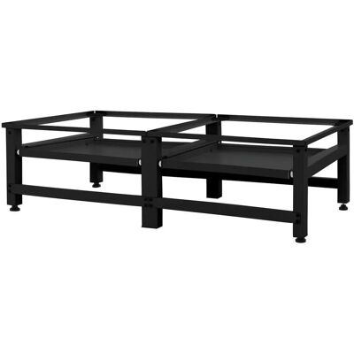 Soporte para Lavadora ML-Design con Estantes Ajustables Soporte para Lavadora ML-Design con Estantes Ajustables