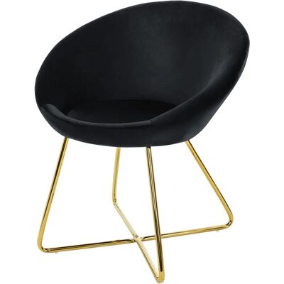 ML-DESIGN Czarna velvetowa krzesło do jadalni - Nowoczesny i ergonomiczny styl ML-DESIGN Czarna velvetowa krzesło do jadalni - Nowoczesny i ergonomiczny styl