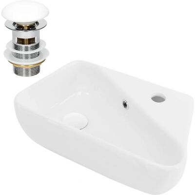 ML-Design Keramik-Badwaschbecken - 450x270x130 mm ML-Design Keramik-Badwaschbecken - 450x270x130 mm
