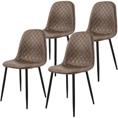 ML-Design Zestaw 4 Krzeseł do Jadalni - Zestaw Krzeseł ML-Design Zestaw 4 Krzeseł do Jadalni - Zestaw Krzeseł