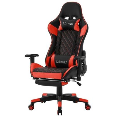 Krzesło do gier ML-Design - Regulowane podłokietniki i odchylanie Krzesło do gier ML-Design - Regulowane podłokietniki i odchylanie