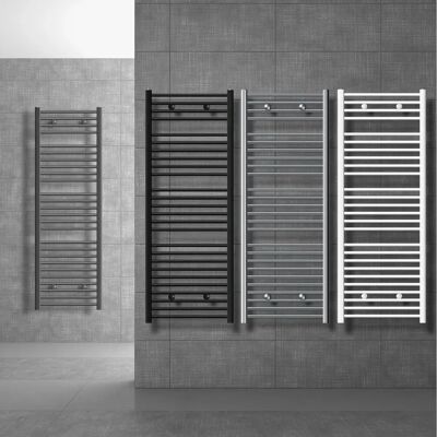 LUXEBATH Radiateur Sèche-Serviettes Électrique - 1200W, Blanc, Montage Murale, Numérique - Publicité LUXEBATH Radiateur Sèche-Serviettes Électrique - 1200W, Blanc, Montage Murale, Numérique - Publicité