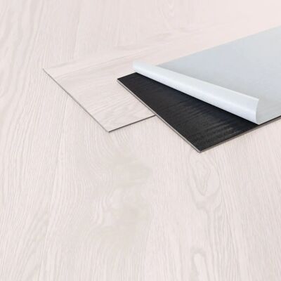 ML-Design Sol Vinyle Chêne Blanc - Résistant à l'eau, Facile à installer, 2mm - Publicité ML-Design Sol Vinyle Chêne Blanc - Résistant à l'eau, Facile à installer, 2mm - Publicité