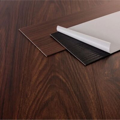 ML-DESIGN Sol en Vinyle Aspect Bois - Imperméable, Facile à Installer, Durable - Publicité ML-DESIGN Sol en Vinyle Aspect Bois - Imperméable, Facile à Installer, Durable - Publicité