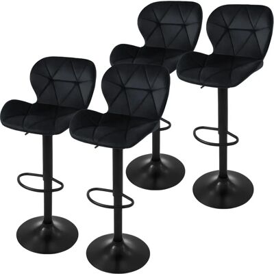 ML-Design Fluwelen Verstelbare Barkruk - Ergonomisch & Stijlvol ML-Design Fluwelen Verstelbare Barkruk - Ergonomisch & Stijlvol
