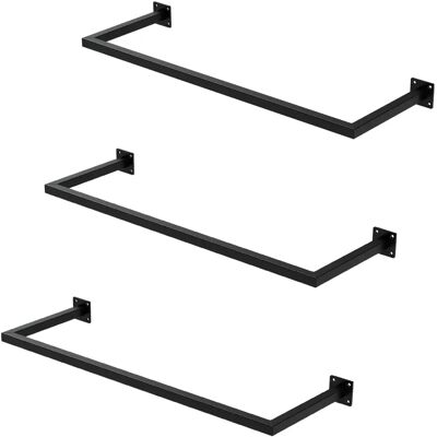 ML-Design Set 3x Wandhaken - Robustes Stahl, 50kg Tragkraft ML-Design Set 3x Wandhaken - Robustes Stahl, 50kg Tragkraft