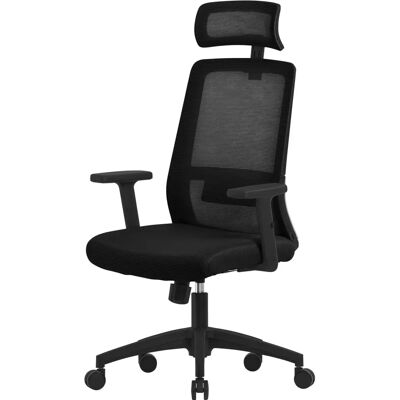 Ergonomiczne krzesło biurowe ML-Design - Regulowany zagłówek i podparcie lędźwiowe Ergonomiczne krzesło biurowe ML-Design - Regulowany zagłówek i podparcie lędźwiowe