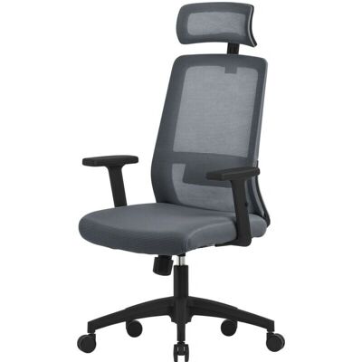 Ergonomiczne krzesło biurowe ML-Design z regulowanym zagłówkiem - Meble biurowe Ergonomiczne krzesło biurowe ML-Design z regulowanym zagłówkiem - Meble biurowe