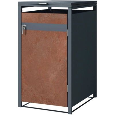 Ml-design - Odporna na korozję metalowa szopa na 240L Ml-design - Odporna na korozję metalowa szopa na 240L
