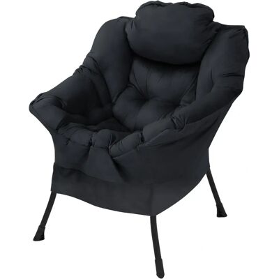 ML-DESIGN Fotel rozkładany czarny - Ergonomiczny, Nowoczesny, Wygodny ML-DESIGN Fotel rozkładany czarny - Ergonomiczny, Nowoczesny, Wygodny