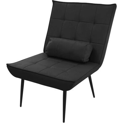 ML-DESIGN Czarny Fotel Relax - Nowoczesny Design ML-DESIGN Czarny Fotel Relax - Nowoczesny Design