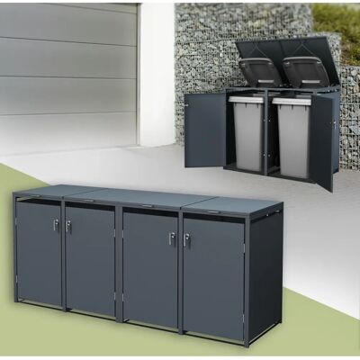 ML DESIGN Obudowa na kosz na śmieci - 60-240L ML DESIGN Obudowa na kosz na śmieci - 60-240L