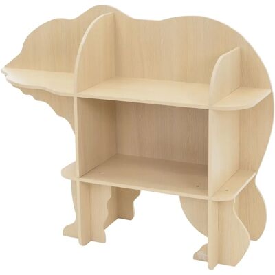 Étagère murale pour enfants JOYZ avec design d'ours - Rangement pour livres et jouets - Publicité Étagère murale pour enfants JOYZ avec design d'ours - Rangement pour livres et jouets - Publicité