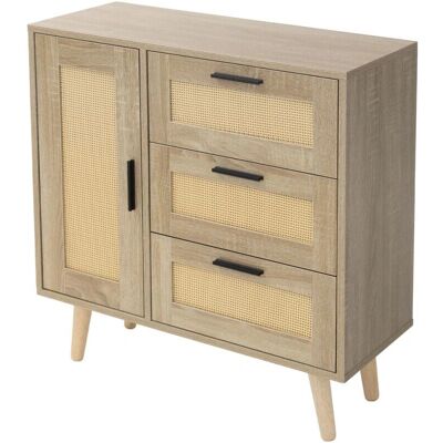 Commodes rustique en bois beige et marron - Chester Drawers - Publicité Commodes rustique en bois beige et marron - Chester Drawers - Publicité