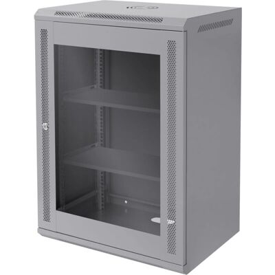Deutschland Grau 19" Serverrack 16U 600x450mm Deutschland Grau 19" Serverrack 16U 600x450mm