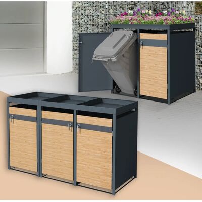 ML-Design Kosz Ogrodowy z Pokrywką - 60-240L ML-Design Kosz Ogrodowy z Pokrywką - 60-240L