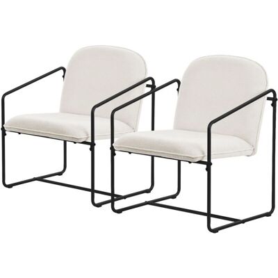 ML Design Fotel - Beżowy - Minimalistyczny Styl ML Design Fotel - Beżowy - Minimalistyczny Styl