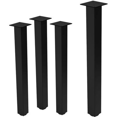 ML-Design Stahl-Tischbeine 90cm Schwarz - Tischtyp ML-Design Stahl-Tischbeine 90cm Schwarz - Tischtyp