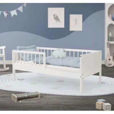 Lit Enfant ML-DESIGN 70x140cm - Barrière de Sécurité - Publicité Lit Enfant ML-DESIGN 70x140cm - Barrière de Sécurité - Publicité