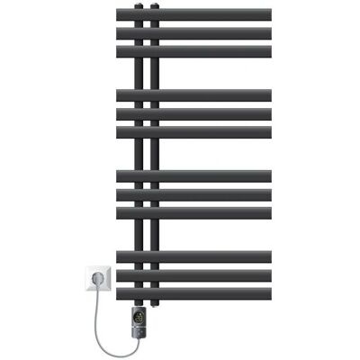 Luxebath Elektryczny Grzejnik - 500x1000mm - Antracyt Luxebath Elektryczny Grzejnik - 500x1000mm - Antracyt