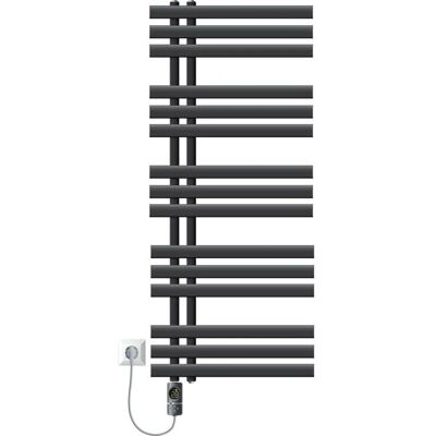 Grzejnik Elektryczny Luxebath 1200W Antracyt - Ogrzewanie Łazienki Grzejnik Elektryczny Luxebath 1200W Antracyt - Ogrzewanie Łazienki