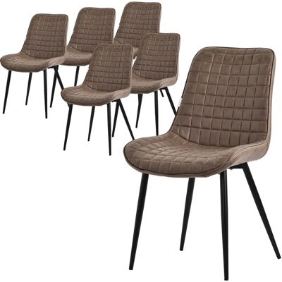 ML-DESIGN 6 ergonomiczne krzesła do jadalni - Nowoczesny Styl ML-DESIGN 6 ergonomiczne krzesła do jadalni - Nowoczesny Styl