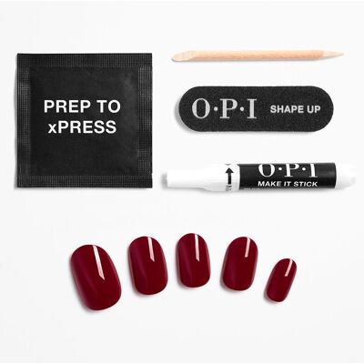 Ongles Artificiels Malaga Wine OPI - Publicité Ongles Artificiels Malaga Wine OPI - Publicité