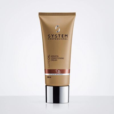 Conditionneur Kératine LuxeOil System Professional - Type de cheveux - Publicité Conditionneur Kératine LuxeOil System Professional - Type de cheveux - Publicité