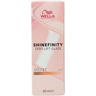 Wella Shinefinity Tinte Permanente - No 05/37 - 60 ml Wella Shinefinity Tinte Permanente - No 05/37 - 60 ml