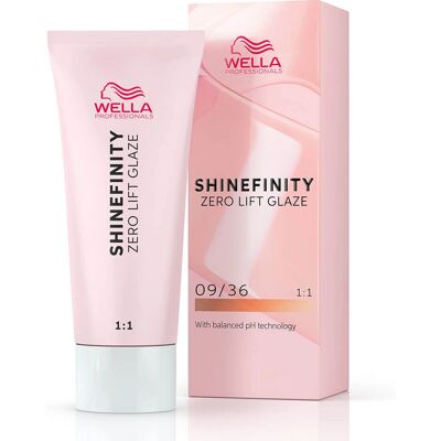 Wella Professionals 09/36 Varm Vanilje Glaze Hårfarve - 60ml Wella Professionals 09/36 Varm Vanilje Glaze Hårfarve - 60ml
