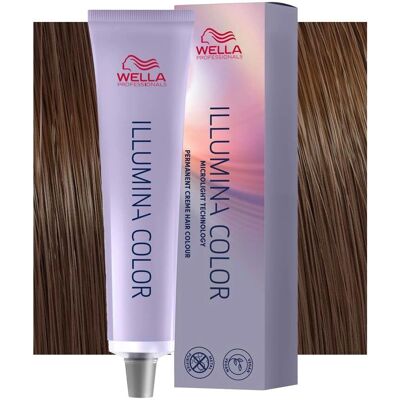 Wella Professionals Illumina Dunkelblond Goldbraun - Haarfarbe Wella Professionals Illumina Dunkelblond Goldbraun - Haarfarbe