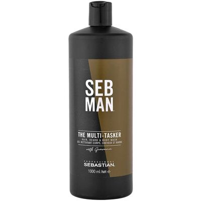 Sebman The Multitasker 3-in-1 Haar-, Bart- und Körperwaschgel Sebman The Multitasker 3-in-1 Haar-, Bart- und Körperwaschgel
