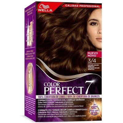 Wella Color Perfect 7 Trwała Farba do Włosów Ciemnobrązowa - Farba do Włosów Wella Color Perfect 7 Trwała Farba do Włosów Ciemnobrązowa - Farba do Włosów