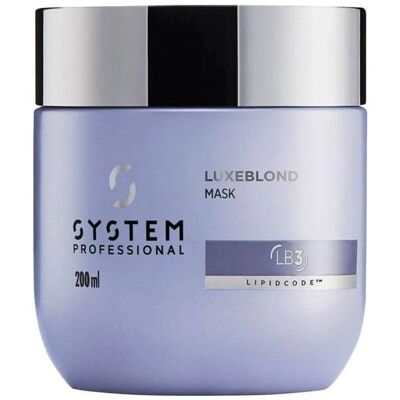 System Professional Luxeblond System Mascarilla Profesional - Hair Mask System Professional Luxeblond System Mascarilla Profesional - Hair Mask