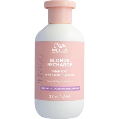 Wella Blonde Recharge Shampoo - Vähentää kellertävyyttä Wella Blonde Recharge Shampoo - Vähentää kellertävyyttä
