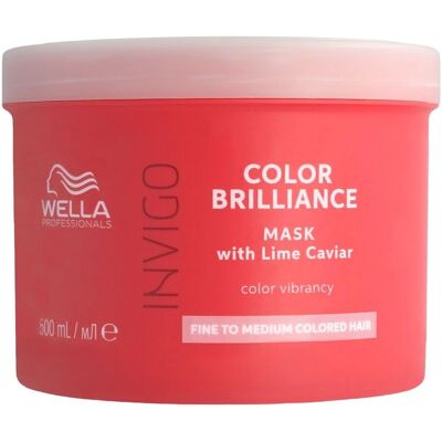 Wella Professionals Invigo Brilliance Maska - Cienkie do średnio farbowane włosy - Maska do włosów Wella Professionals Invigo Brilliance Maska - Cienkie do średnio farbowane włosy - Maska do włosów