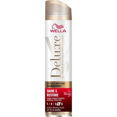 Wella Deluxe Shine & Restore Hairspray - Hair Spray for Shine and Volume Wella Deluxe Shine & Restore Hairspray - Hair Spray for Shine and Volume