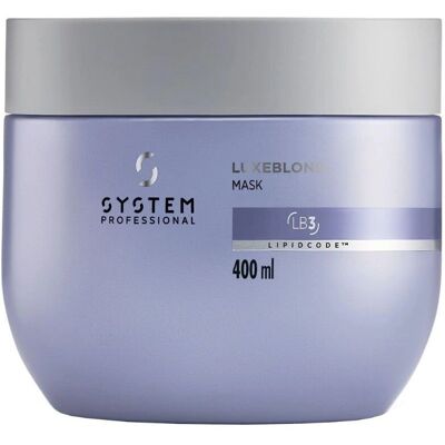 System Professional Luxeblond Masque Capillaire - Réparation Profonde Blond - Publicité System Professional Luxeblond Masque Capillaire - Réparation Profonde Blond - Publicité