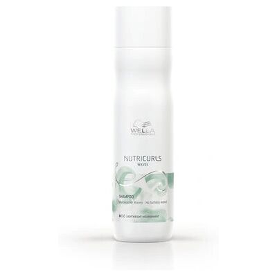Wella Nutricurls Shampoo - Curly & Wavy Hair - 250ml Wella Nutricurls Shampoo - Curly & Wavy Hair - 250ml