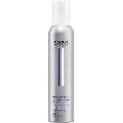 Mousse Fixation Ultra Forte Kadus Dramatize It - Laque pour Cheveux - Publicité Mousse Fixation Ultra Forte Kadus Dramatize It - Laque pour Cheveux - Publicité