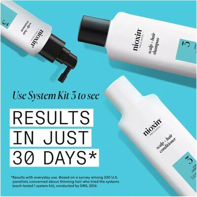 Nioxin Pro Clinical System 3 - Hair Treatment for Thin, Treated Hair Nioxin Pro Clinical System 3 - Hair Treatment for Thin, Treated Hair