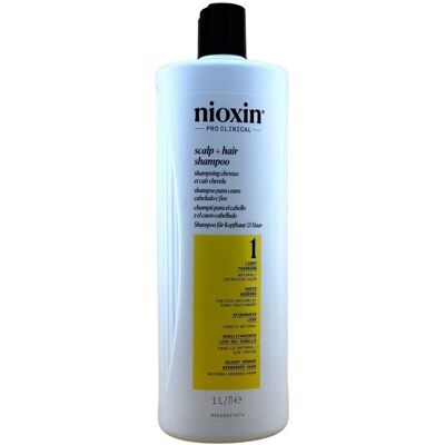 Nioxin System 1 Shampoo für Dünneres Haar 1000 ml Nioxin System 1 Shampoo für Dünneres Haar 1000 ml