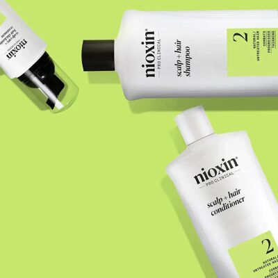 Nioxin System 2 - Set - Behandlung für Natürliche Haare - 3 Stück Nioxin System 2 - Set - Behandlung für Natürliche Haare - 3 Stück
