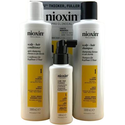 Nioxin System 1 Kit - Dickeres Haar Nioxin System 1 Kit - Dickeres Haar